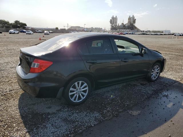 2HGFB2F86CH314797 - 2012 HONDA CIVIC EX BLACK photo 3