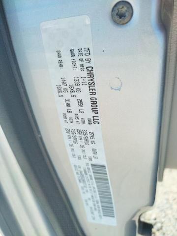 2A4RR5DG9BR637182 - 2011 CHRYSLER TOWN & COU TOURING 银色 照片 12