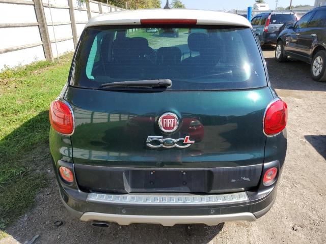 ZFBCFADHXFZ036979 - 2015 FIAT 500L TREKKING GREEN photo 6