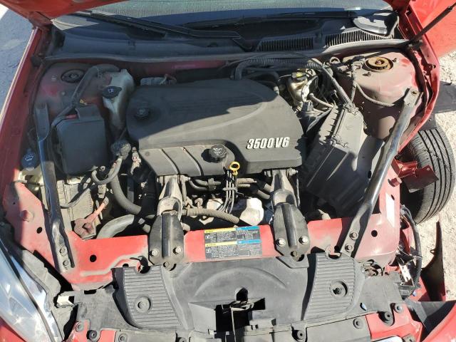 2G1WB57K691226417 - 2009 CHEVROLET IMPALA LS RED photo 11