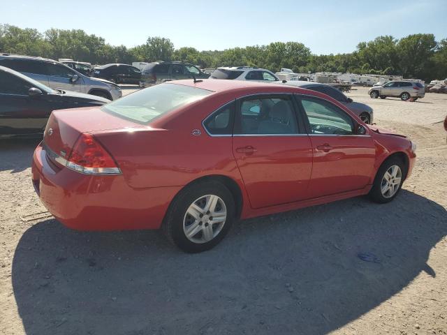2G1WB57K691226417 - 2009 CHEVROLET IMPALA LS RED photo 3