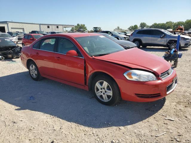2G1WB57K691226417 - 2009 CHEVROLET IMPALA LS RED photo 4