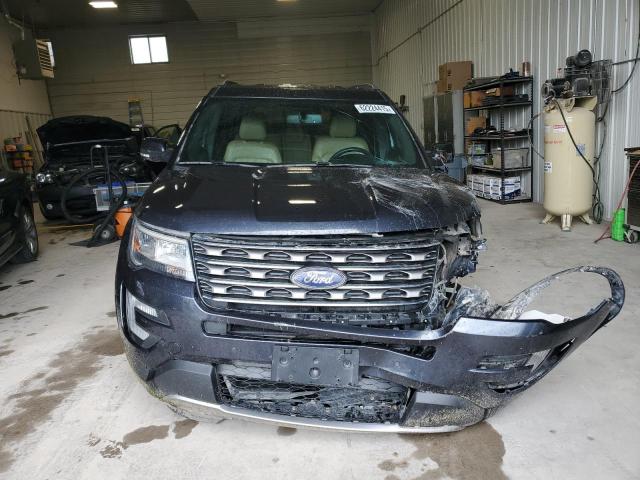 1FM5K8D81HGC21121 - 2017 FORD EXPLORER XLT BLACK photo 10