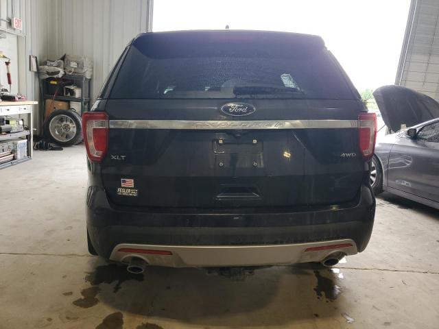 1FM5K8D81HGC21121 - 2017 FORD EXPLORER XLT BLACK photo 11