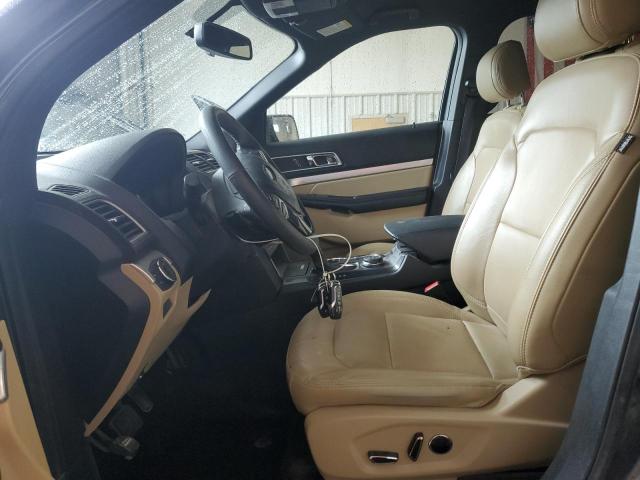 1FM5K8D81HGC21121 - 2017 FORD EXPLORER XLT BLACK photo 14