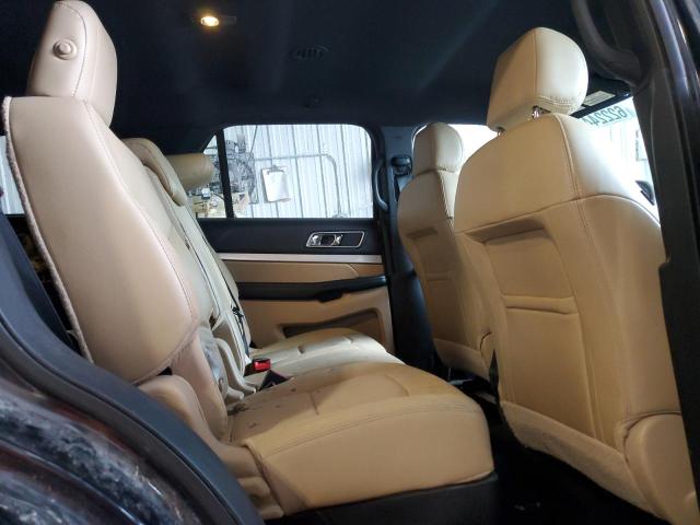 1FM5K8D81HGC21121 - 2017 FORD EXPLORER XLT BLACK photo 22