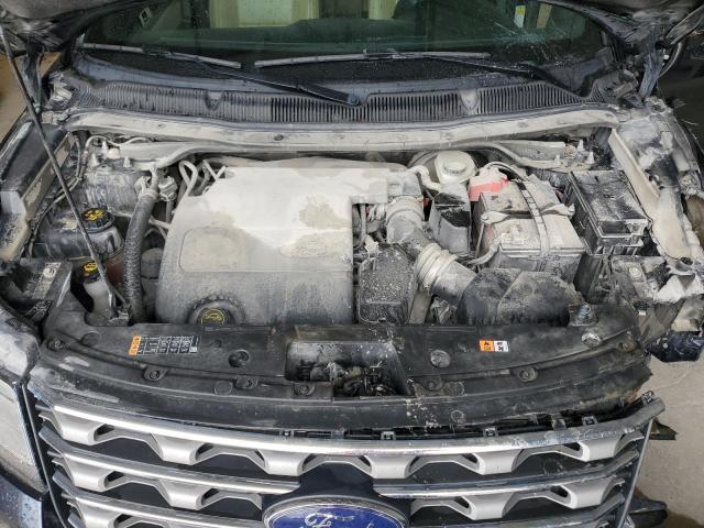 1FM5K8D81HGC21121 - 2017 FORD EXPLORER XLT BLACK photo 24