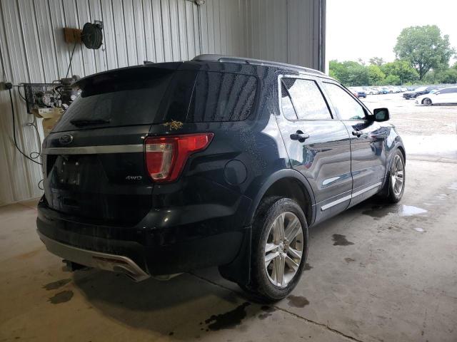 1FM5K8D81HGC21121 - 2017 FORD EXPLORER XLT BLACK photo 5