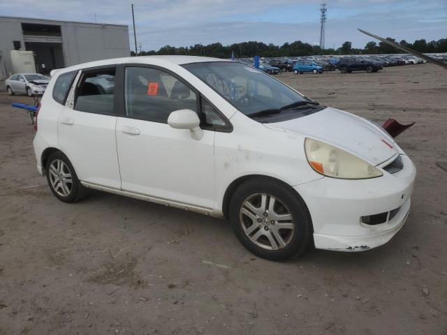 JHMGD38637S000116 - 2007 HONDA FIT S 白色 照片 4