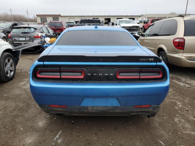 2C3CDZFJ4FH822962 - 2015 DODGE CHALLENGER BLUE photo 6