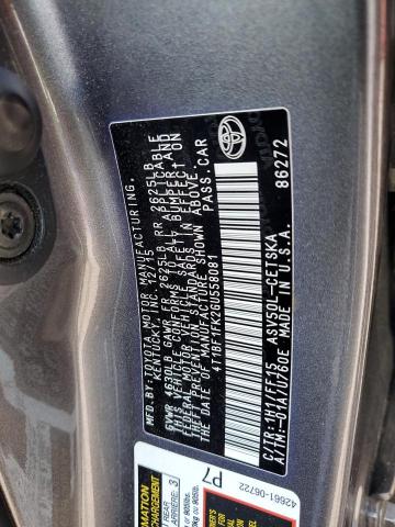 4T1BF1FK2GU558081 - 2016 TOYOTA CAMRY LE GRAY photo 13