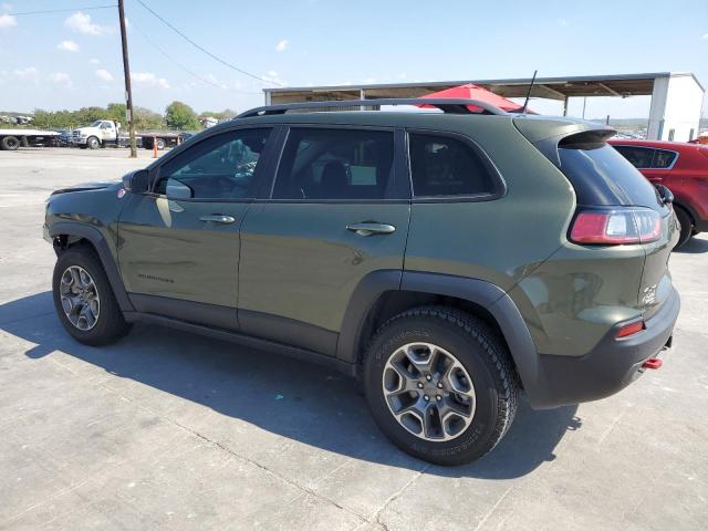 1C4PJMBX7MD252940 - 2021 JEEP CHEROKEE TRAILHAWK GREEN photo 2