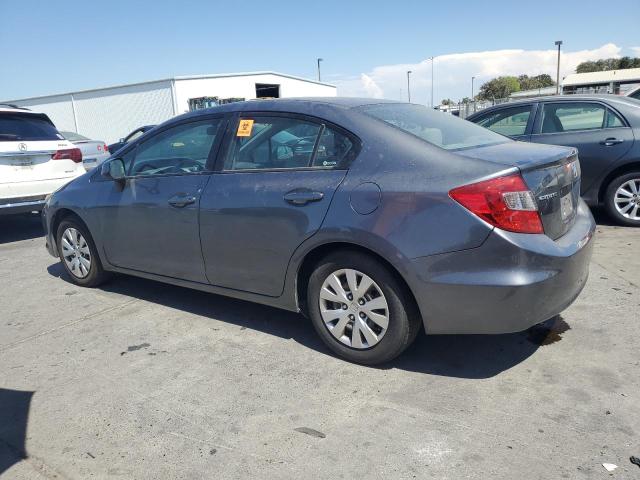 19XFB2F53CE383964 - 2012 HONDA CIVIC LX CHARCOAL photo 2