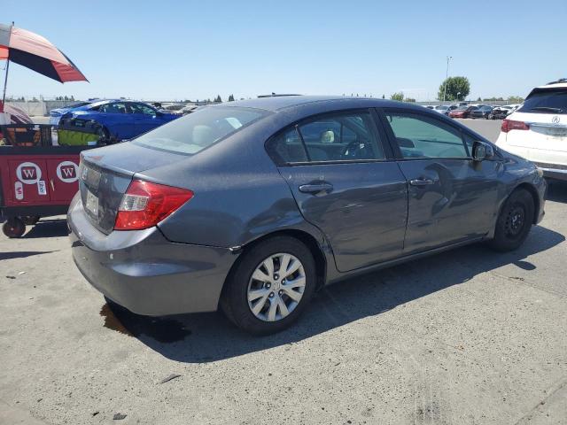 19XFB2F53CE383964 - 2012 HONDA CIVIC LX CHARCOAL photo 3
