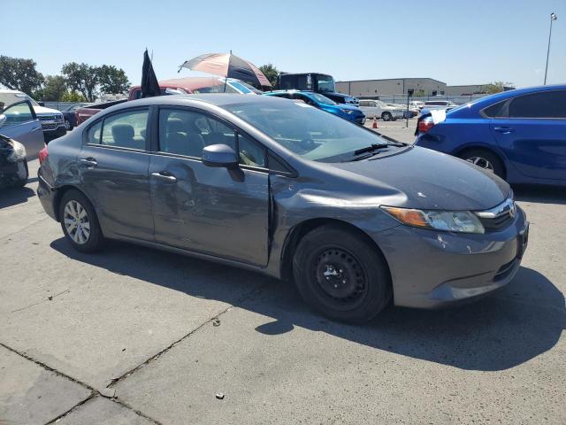 19XFB2F53CE383964 - 2012 HONDA CIVIC LX CHARCOAL photo 4