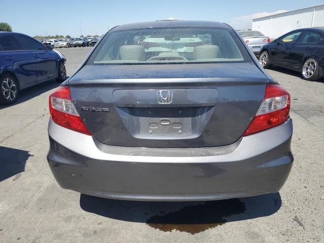 19XFB2F53CE383964 - 2012 HONDA CIVIC LX CHARCOAL photo 6