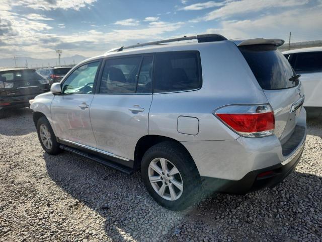 5TDBK3EH5DS273599 - 2013 TOYOTA HIGHLANDER BASE ვერცხლისფერი ფოტო 2