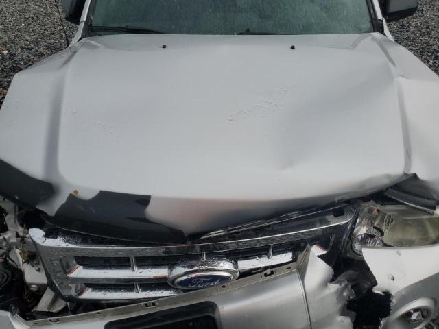 1FMCU0DG6CKA04373 - 2012 FORD ESCAPE XLT SILVER photo 12