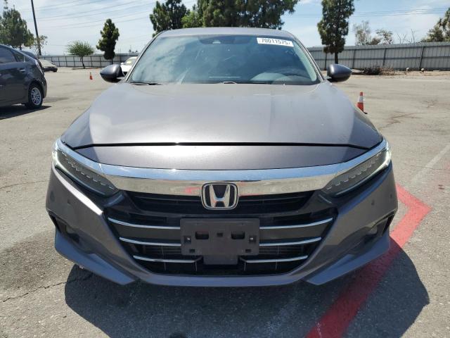 1HGCV1F53MA027945 - 2021 HONDA ACCORD EXL CHARCOAL photo 5