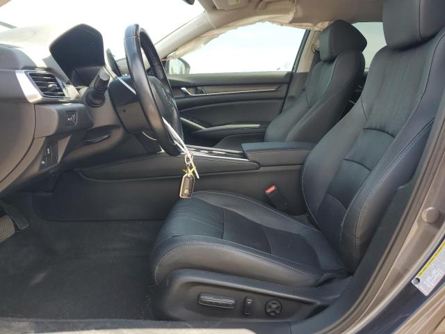 1HGCV1F53MA027945 - 2021 HONDA ACCORD EXL CHARCOAL photo 7