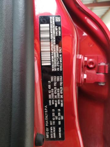 ZFBCFYCB8HP586881 - 2017 FIAT 500X TREKKING RED photo 12