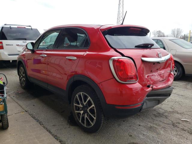 ZFBCFYCB8HP586881 - 2017 FIAT 500X TREKKING RED photo 2