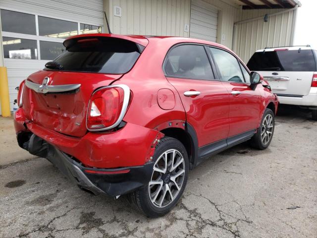 ZFBCFYCB8HP586881 - 2017 FIAT 500X TREKKING RED photo 3