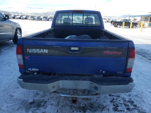 1N6DD26Y8WC324560 - 1998 NISSAN FRONTIER KING CAB XE BLUE photo 6