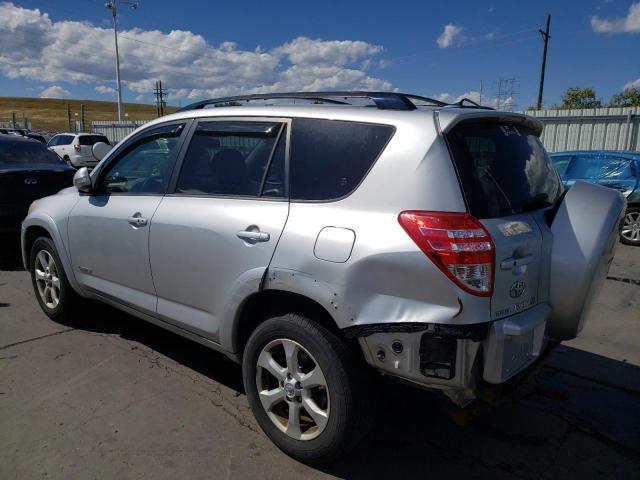 JTMBK31V89D000915 - 2009 TOYOTA RAV4 LIMITED SILVER photo 2