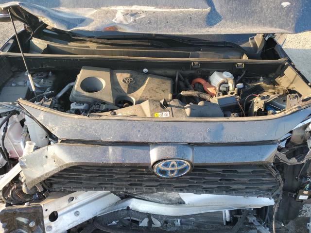 4T3RWRFV4PU109399 - 2023 TOYOTA RAV4 XLE GRAY photo 11