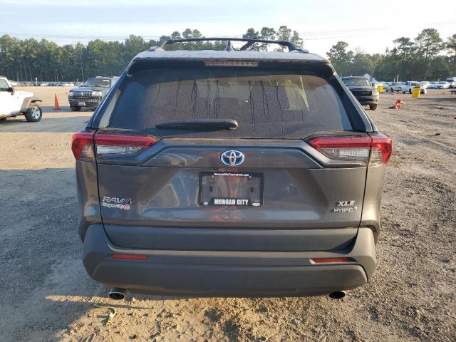 4T3RWRFV4PU109399 - 2023 TOYOTA RAV4 XLE GRAY photo 6