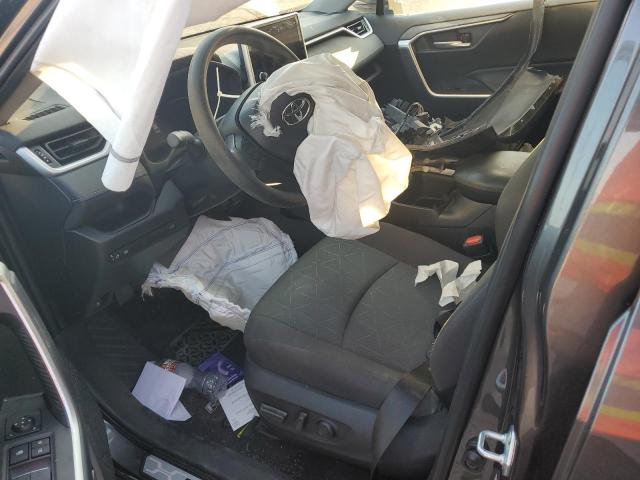 4T3RWRFV4PU109399 - 2023 TOYOTA RAV4 XLE GRAY photo 7