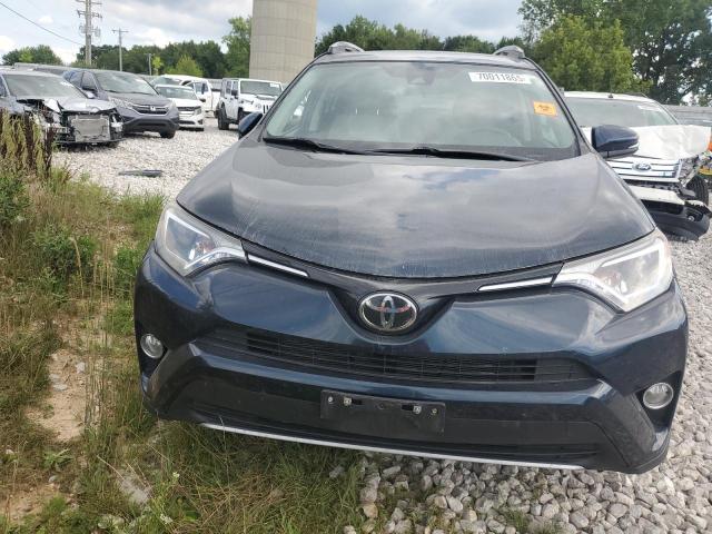 2T3RFREV0HW661565 - 2017 TOYOTA RAV4 XLE BLUE photo 5