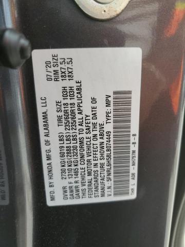 5FNRL6H58LB074449 - 2020 HONDA ODYSSEY EX Graphit Foto 13