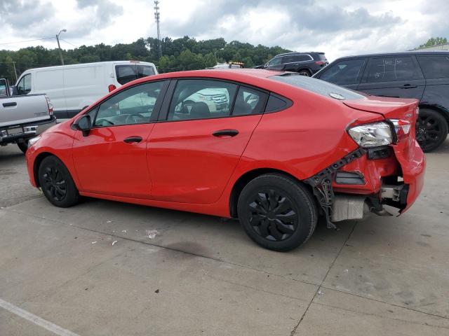 1G1BC5SM1K7125749 - 2019 CHEVROLET CRUZE LS RED photo 2