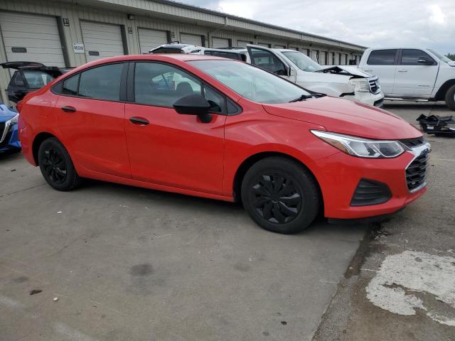 1G1BC5SM1K7125749 - 2019 CHEVROLET CRUZE LS RED photo 4