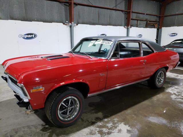 1X27K2W330713 - 1972 CHEVROLET NOVA RED photo 1