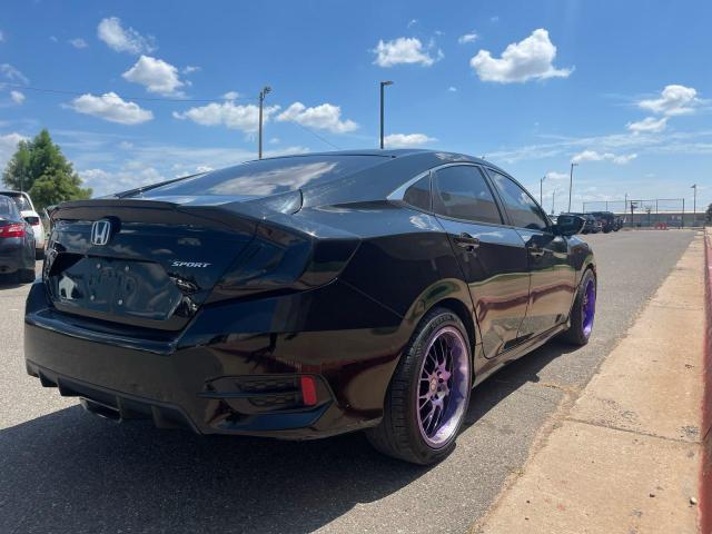 19XFC2E87KE003922 - 2019 HONDA CIVIC SPORT BLACK photo 4