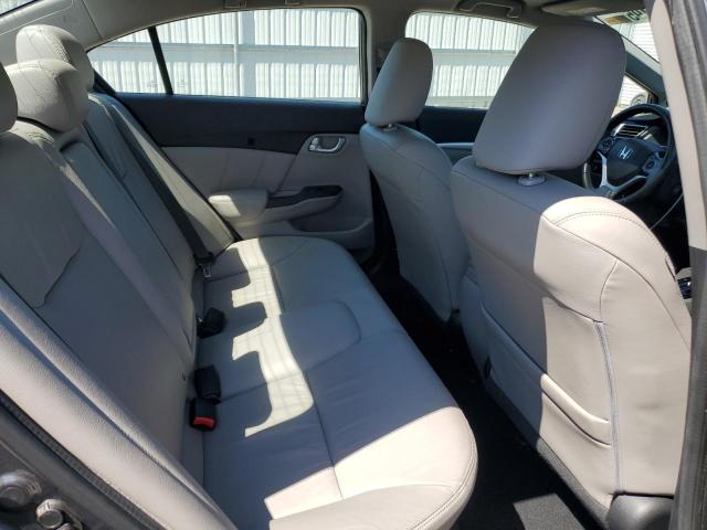 2HGFB2F90DH513631 - 2013 HONDA CIVIC EXL GRAY photo 10
