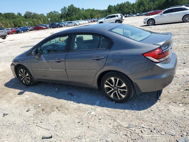 2HGFB2F90DH513631 - 2013 HONDA CIVIC EXL GRAY photo 2