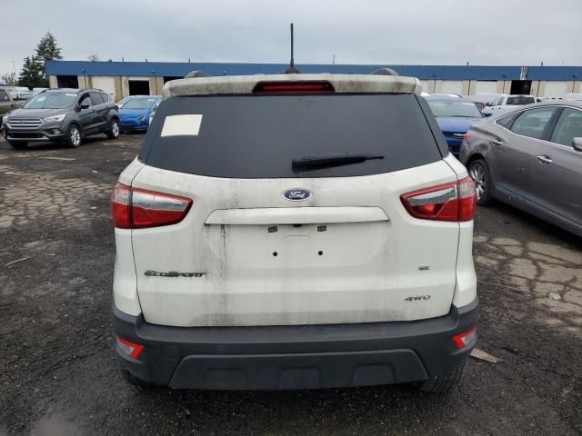 MAJ6S3GL4LC359740 - 2020 FORD ECOSPORT SE WHITE photo 6