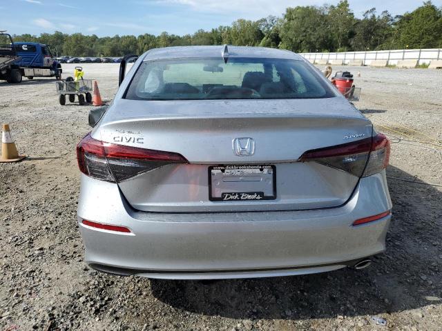 2HGFE2F56SH505177 - 2025 HONDA CIVIC SPORT SILVER photo 6