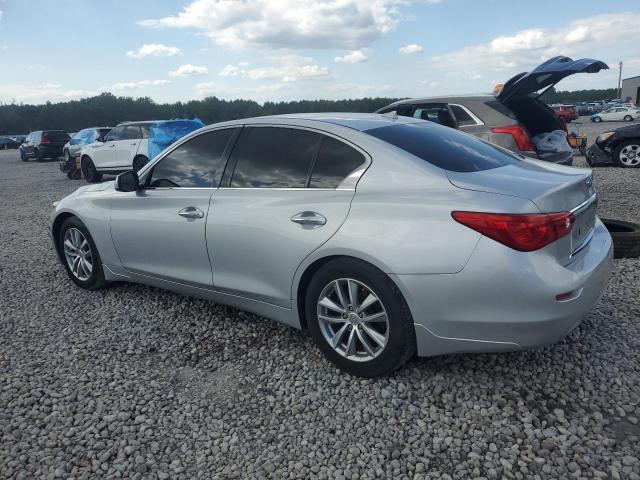 JN1BV7AP3EM690666 - 2014 INFINITI Q50 BASE SILVER photo 2