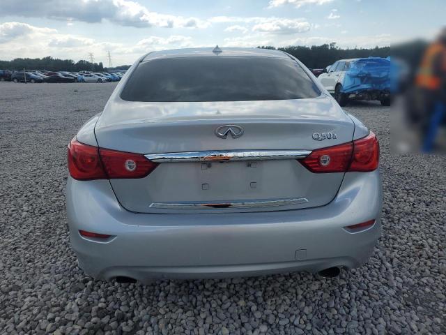 JN1BV7AP3EM690666 - 2014 INFINITI Q50 BASE SILVER photo 6