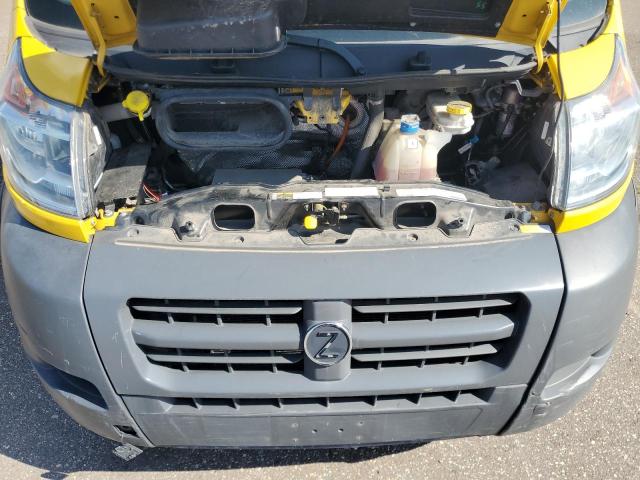 3C6URVJG1GE108085 - 2016 RAM PROMASTER 3500 HIGH Żółty zdjęcie 11