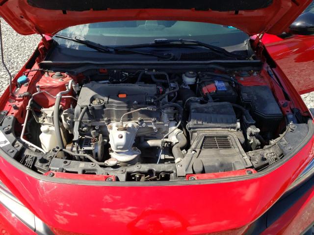 2HGFE2F50NH505924 - 2022 HONDA CIVIC SPORT RED photo 11