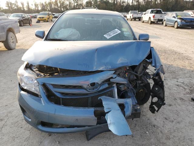 5YFBU4EE8DP183703 - 2013 TOYOTA COROLLA BASE BLUE photo 5