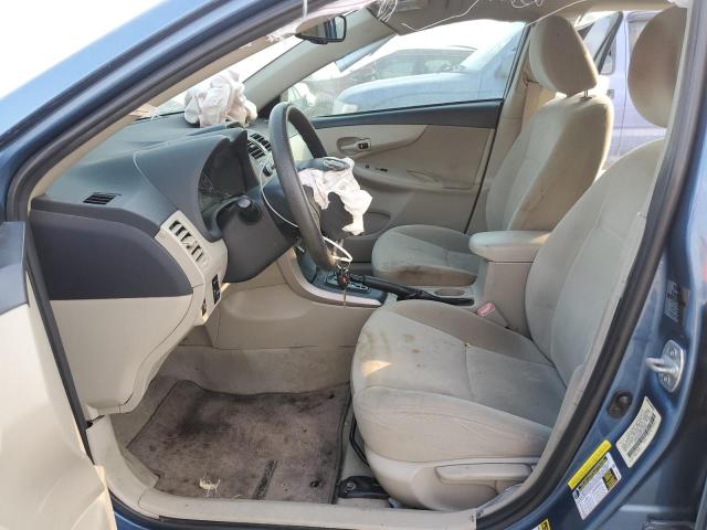 5YFBU4EE8DP183703 - 2013 TOYOTA COROLLA BASE BLUE photo 7
