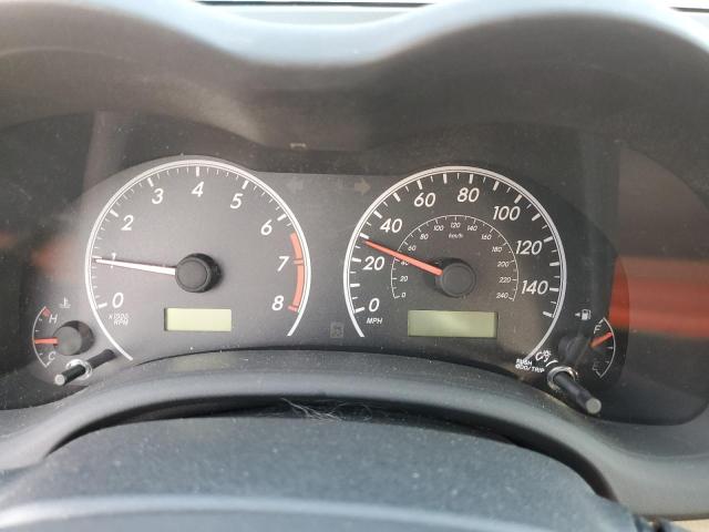 5YFBU4EE8DP183703 - 2013 TOYOTA COROLLA BASE BLUE photo 9