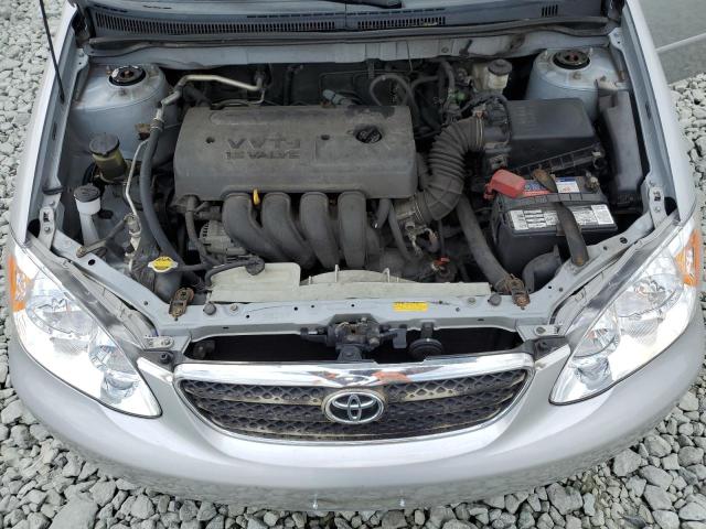 2T1BR32E85C362020 - 2005 TOYOTA COROLLA CE SILVER photo 11